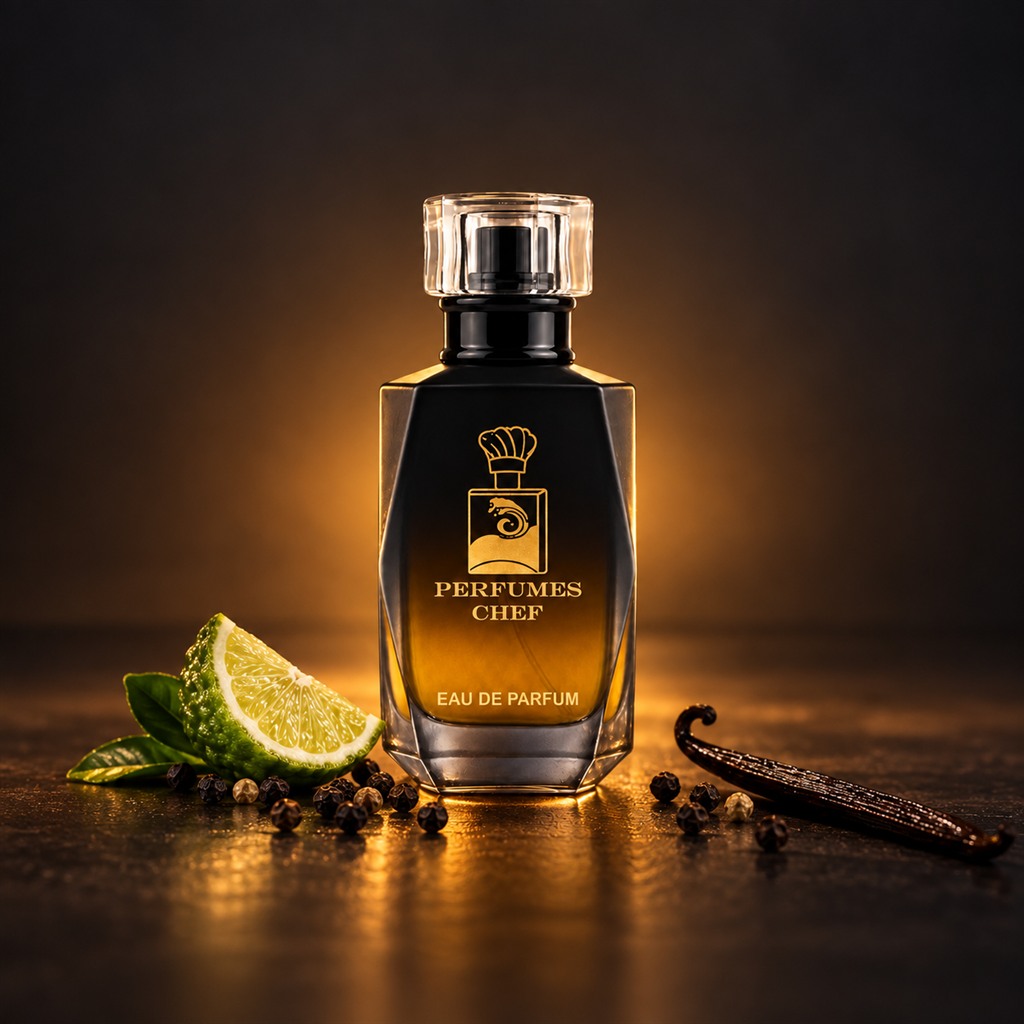 PERFUMES CHEF bottle with bergamot and spices